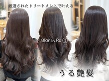 ブラン バイ アールオー(Blan by Ro)の雰囲気（髪質改善カラーで叶える、うる艶髪へ◎[仙台/髪質改善］）