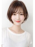 20代30代40代50代◎大人ナチュラルレイヤーショートボブ「rue」