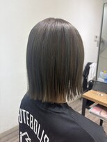 ラルート バイ ルレーヴ 藤枝青島店(La route by Le reve) 切りっぱなしボブ