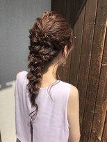 ホルムヘア(holm hair) お呼ばれアレンジ