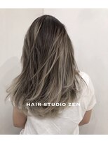 ヘアースタジオ ゼン(hair studio Zen) デザインハイライトMIX