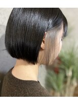 エムエーヘアースタジオ(M/A hair studio.) インナーカラー　シルバー