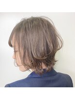 メーヴェ(Mowen)&nbsp;mowen×ショートボブ×透明感カラー×シアベージュ