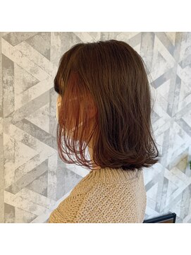 ヘアデザイン ファブロ(hair design FABRO.) ◎相性抜群ベージュ×インナーピンク◎