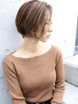 バース(BIRTH)&nbsp;大人かわいいテラコッタショートボブ　　2