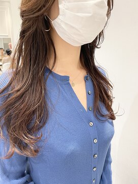 ネオリーブギンザ 銀座店(Neolive GINZA) グレージュカラー　ロングスタイル