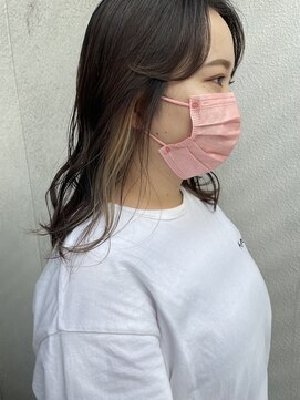 ジーナ 福岡天神(Zina) シークレットインナーカラー