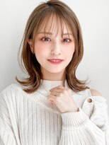 20代30代40代◎くびれヘアネビージュ大人可愛いこなれミディ