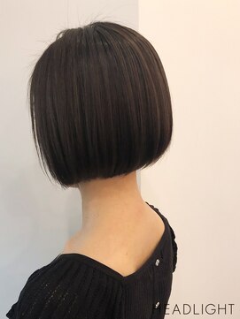 グラ デザイン アンド ヘアー 四条大宮店(GRAS DESIGN & HAIR by HEADLIGHT) 暗髪×ミニボブ_111S15031