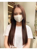 韓国風ロングヘア