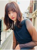 Aimee町田　ナチュラルブラウン×外巻きボブ