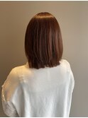 ボブ×レイヤーカット×髪質改善縮毛矯正