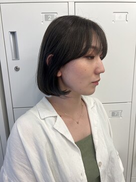 ボタン ハカタ(VOTAN hakata) 【ろみおStyle】ボブでも顔まわりカットで韓国ぽく☆