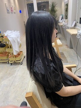 コレット 宇都宮(collet Gigi) 前髪/マチルダボブ/ピンクベージュ/インナーグレージュ/暗髪