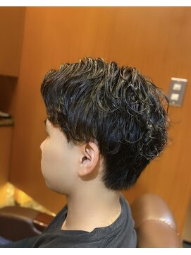 ヘアモード キクチ 銀座店 銀座 ツーブロック パーマ