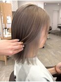 グレージュインナーカラー