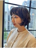ボブ/ボブパーマ/くせ毛パーマ/くるくる/銀座有楽町丸の内