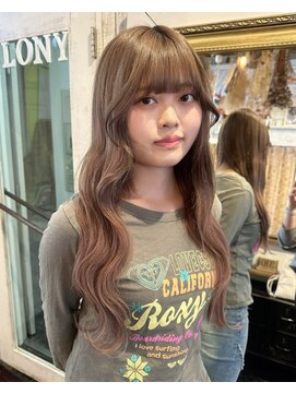 トロニー(TLONY) ハイトーンエクステ/渋谷美容室/レイヤーロング/シールエクステ