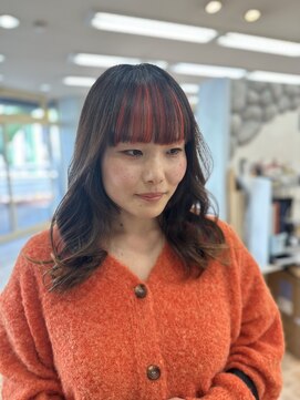 デンパツクラブ ストリート(DENPATSU CLUB Street) 前髪インナーカラー