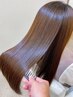 《圧倒的美髪へ》髪質改善トリートメント＋カラー＋カット￥26100→￥20900