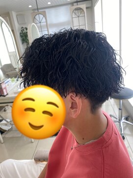 ベルバイグレイス(BELLE by grace) メンズツイストスパイラルパーマ！