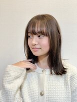 アトリエ メウ 門前仲町(atelier mel)&nbsp;伸ばし途中でも可愛いベージュミディアム