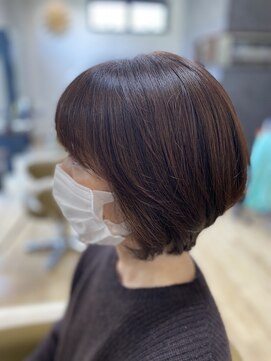 シャイン(shine) カット+ヴィラロドラカラー+トリートメント