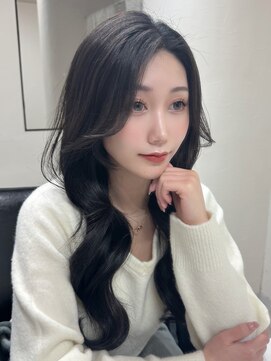 クレム 博多駅店(ChLem) 顔まわりレイヤー 艶カラー 暗髪 韓国風 髪質改善 福岡美容室