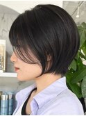 髪質改善ショートボブレイヤーカット