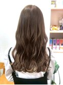 コテ巻き風デジタルパーマ