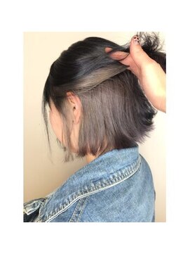 ニューヨークニューヨーク 大久保店(NYNY) 【オフィスOK】上品インナーカラーで、さりげないおしゃれを