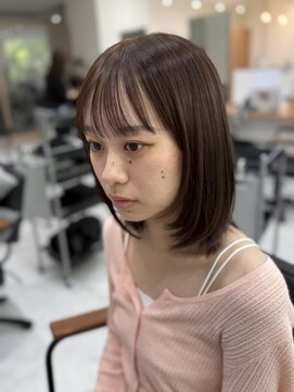 シェノン 夙川(CHAINON) 柔らかヘア/ベージュブラウン/レイヤー