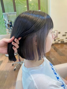 オリーブ 南森町店(Olive) 【スズキ】ボブ×インナーカラー