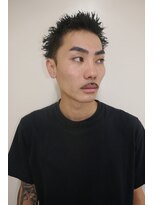 メリケンバーバーショップ トーキョー(MERICAN BARBERSHOP TYO)&nbsp;メンズカットアップバングスパイキーショート（ヌマタユウト）62