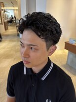 サラビューティーサイト 志免店(SARA Beauty Sight) 【Haru】メンズパーマ/オールバックパーマ/短髪
