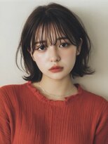 プラス セカンド ヘア(Plus 2nd)&nbsp;外ハネボブ/シースルーバング/くびれ巻き