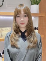 ピークアブー アヴェダ ギンザシックス(PEEK-A-BOO AVEDA GINZASIX) シャギースタイルレイヤースタイルストレートロングレイヤー◆