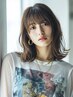 カット+カラー+オージュアトリートメント[春日部/髪質改善/レイヤー]
