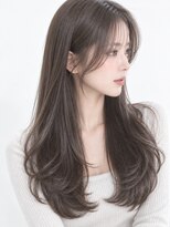 ラベスト キョウト 京都 四条烏丸店(LOVEST KYOTO)&nbsp;柔らかレイヤーの艶ブラウンロング