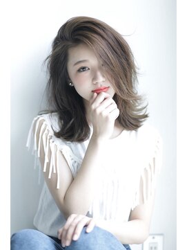 エアー 福岡(AIR) ［airーFUKUOKA   掛橋］透け感たっぷりモノトーン系カラー