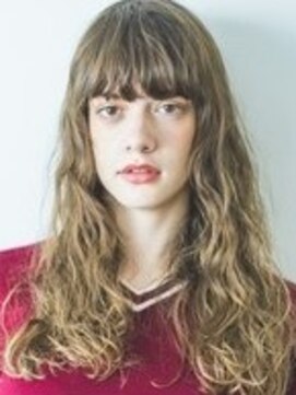 マカロニコースト(macaroni coast) オールドスクール風抜け感ロング