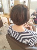 ショートボブ　担当　富樫直樹