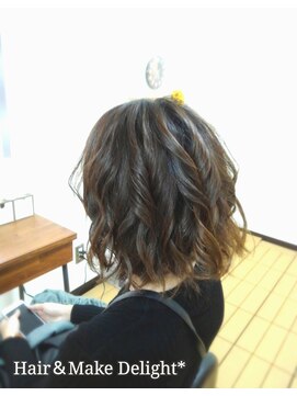 ヘアーアンドメイク ディライト(Hair&Make Delight) 巻き下ろし
