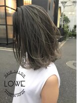 ルーヴェ(LOWE)&nbsp;【LOWE能瀬】グレーハイライトブラック