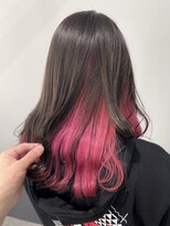 ジーナ 札幌(Zina)&nbsp;【Zina札幌】イメチェン毛先パーマ耳かけ×フォギーベージュ