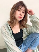 プラタナス 国分寺南口店(PLATANUS)&nbsp;透け感グラデーションひし形ロブ♪