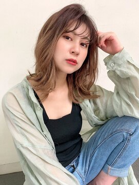 プラタナス 国分寺南口店(PLATANUS) 透け感グラデーションひし形ロブ♪