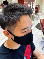 ヘアースタジオ アール(Hair Studio R)&nbsp;スタイリング簡単♪爽やかビジネス刈り上げハンサムショート