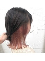 ヘアアトリエコモノ(hair l'atelier KoMoNo) 【2bleach】ペールピンクインナーカラー