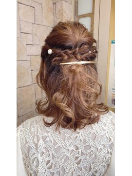 フォルテ 島田店 ハーフアップ